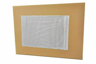 1000 Clear Packing List Envelope Plain Face 7" X 10" Backside Load Stickers